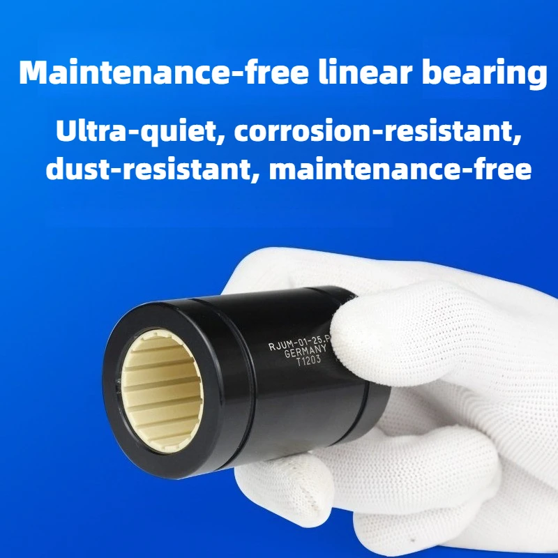 China TE high-end aluminum plastic linear bearing RJUM-01 self-lubricating maintenance-free high temperature linear bearing