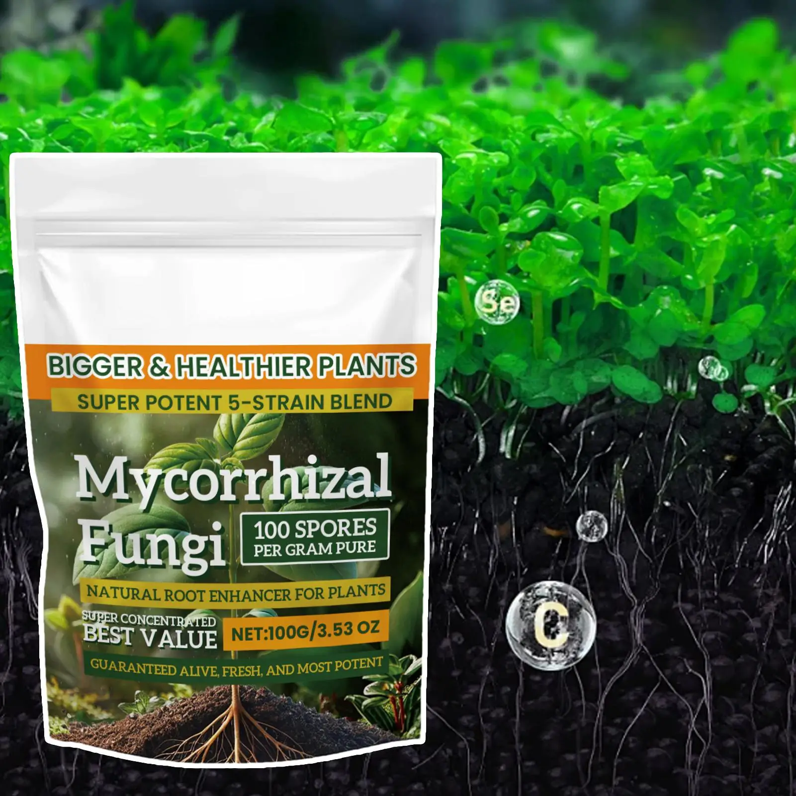 Natural Plants Root Enhancer Promote Root Development Enhance Absorption Capacity Improve DiseaseResistance Plant Fertilizer​
