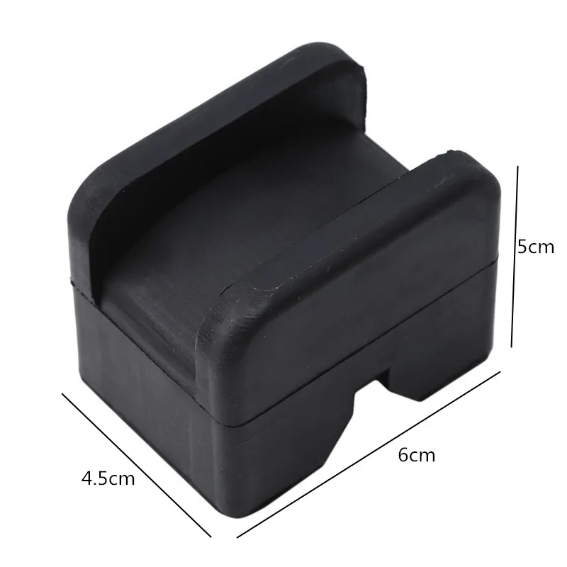 Universal Car Lift Jack Stand Rubber Pads Floor Slotted Car Jack Rubber Pad Frame Protector Adapter Jacking Tool