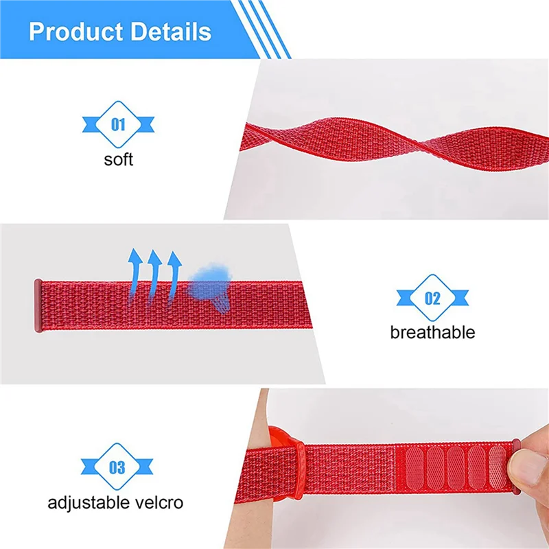ABZZ-3X Kid Wristband Compatible With  Airtag, Protective Case For Air Tag GPS Tracker Holder With Nylon Bracelet C