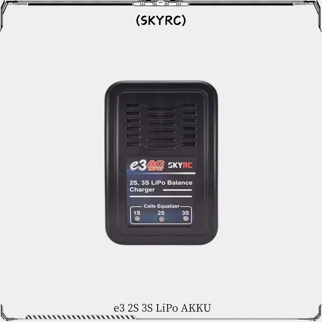 SKYRC e3 2S 3S LiPo AKKU Carregador de equilíbrio de bateria Entrada CA 110V-240V SK- 100081