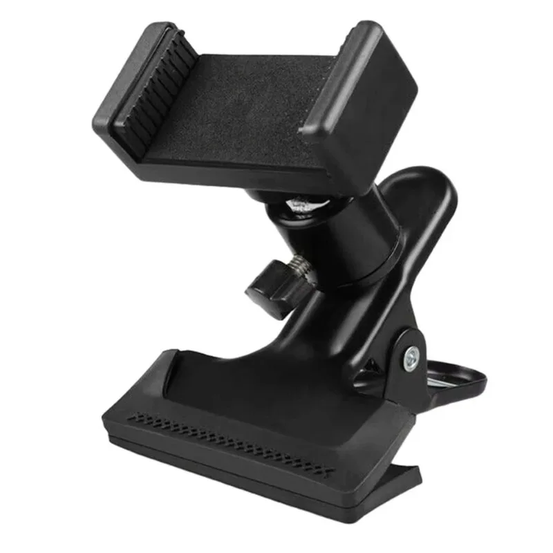 For Video Recording Music Scores Lyrics Guitar Phone Holder Clip, 360 Degree Rotation Headstock Clip Easy Install