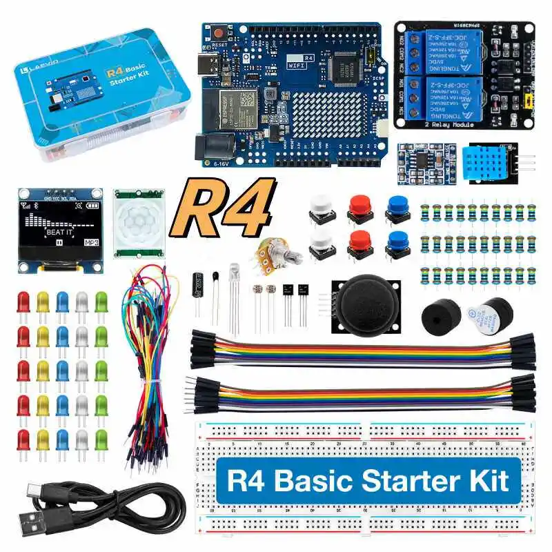 el-nuevo-kit-de-desarrollo-arduino-2024-es-compatible-con-el-kit-de-desarrollo-uno-r4-para-principiantes-con-wifi