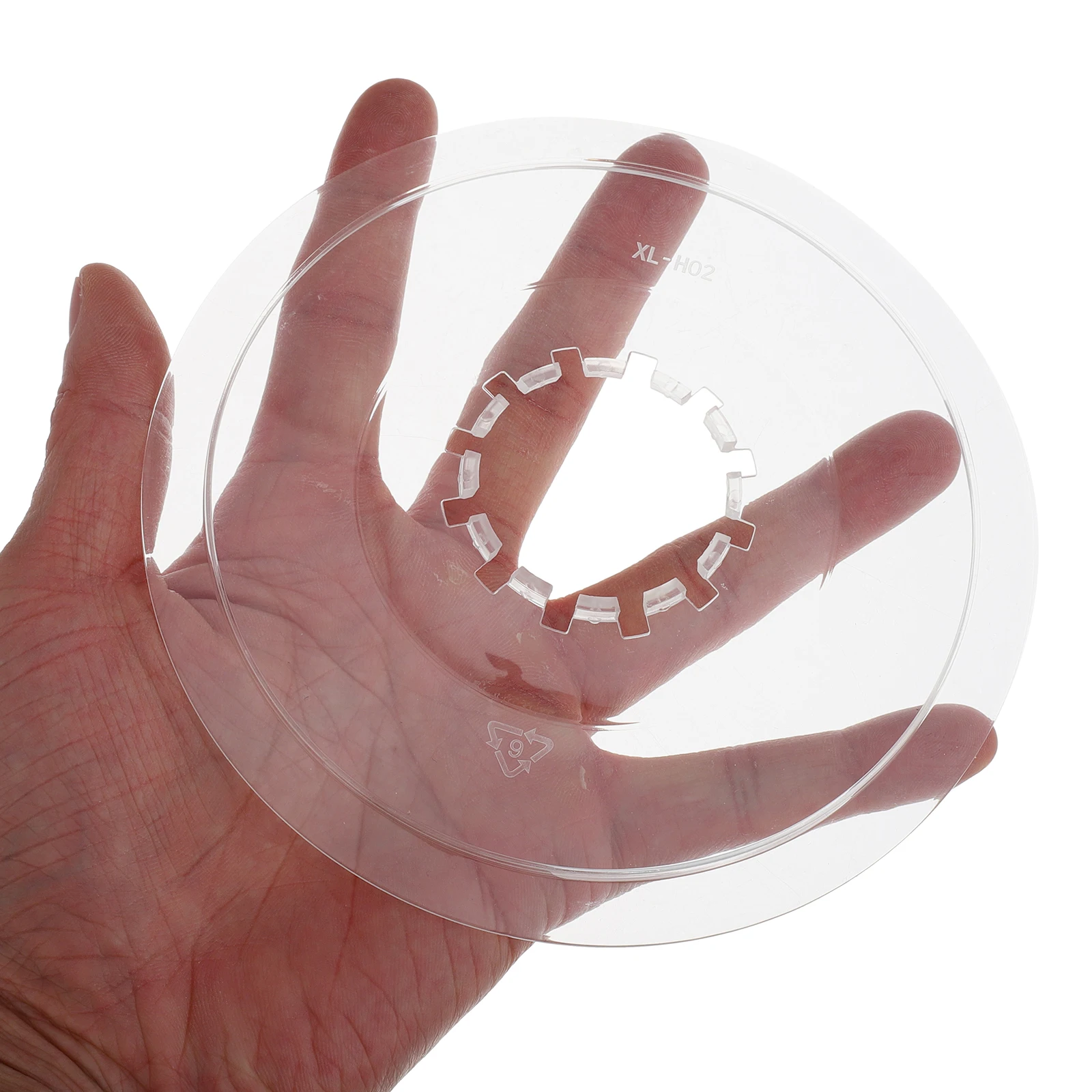 

2Pcs Bike Flywheel Guard Set Transparent Wheel Crankset Cover for Rear Sprocket Impact Resistance Easy Install Flywheels