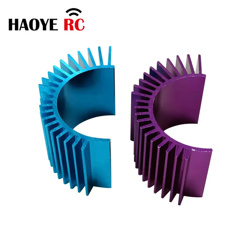 مبرد محرك من سبائك Haoye ، محرك مشعاع ، حوض حراري ، ملحقات موديل متوافقة من دون فرش ، cutoy ، cutoy ، من الألومنيوم