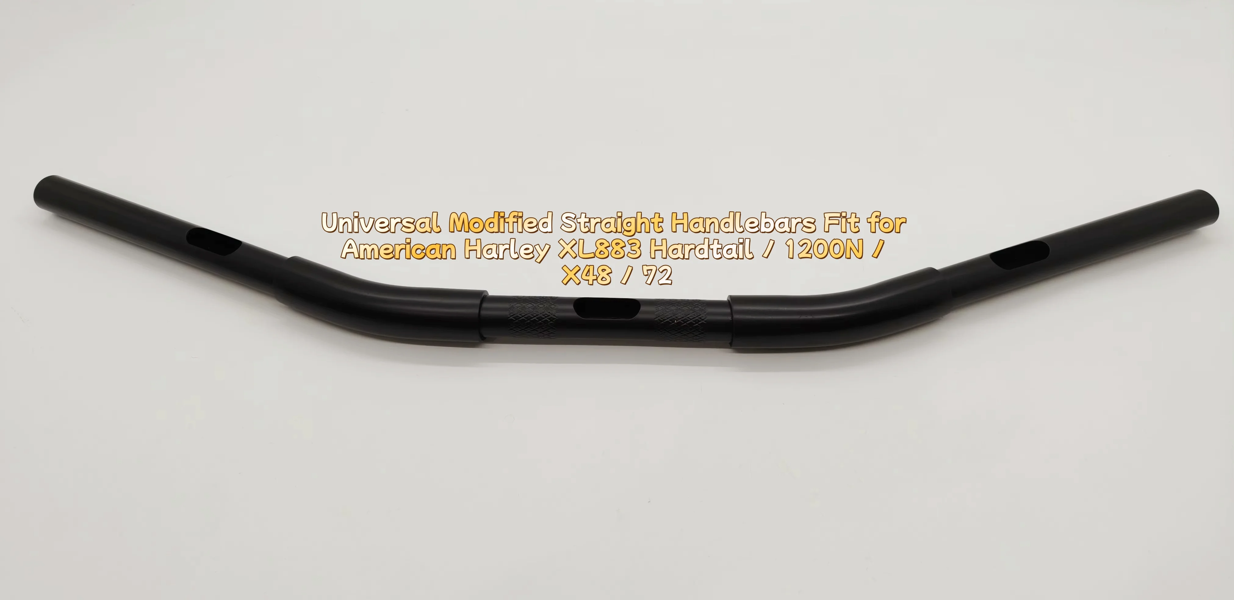 

Suitable for American Harley Xl883 Hardtail 1200N X48 72 Modified Handlebars, Straight Handlebars, Handlebars