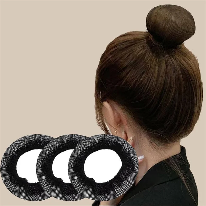 Stewardess Bank Dance Professional Invisible Hole Elastic Hair Net  Attention to Size