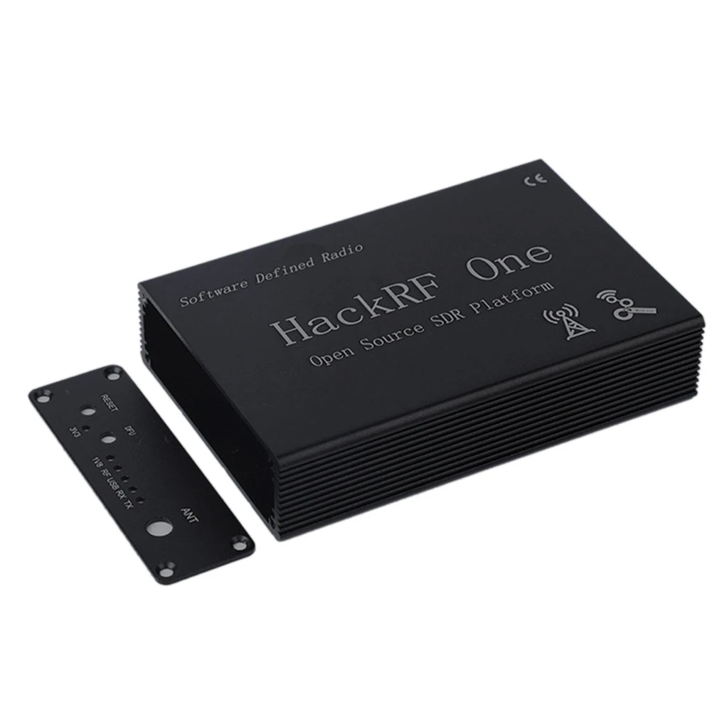 Black Aluminum Enclosure Cover Case Shell for HackRF One SDR