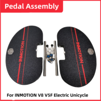 Original INMOTION V8 V5F Electric Unicycle Pedal Assembly Self Balance Scooter Pedals Spare Parts With Pedal Shaft and screws