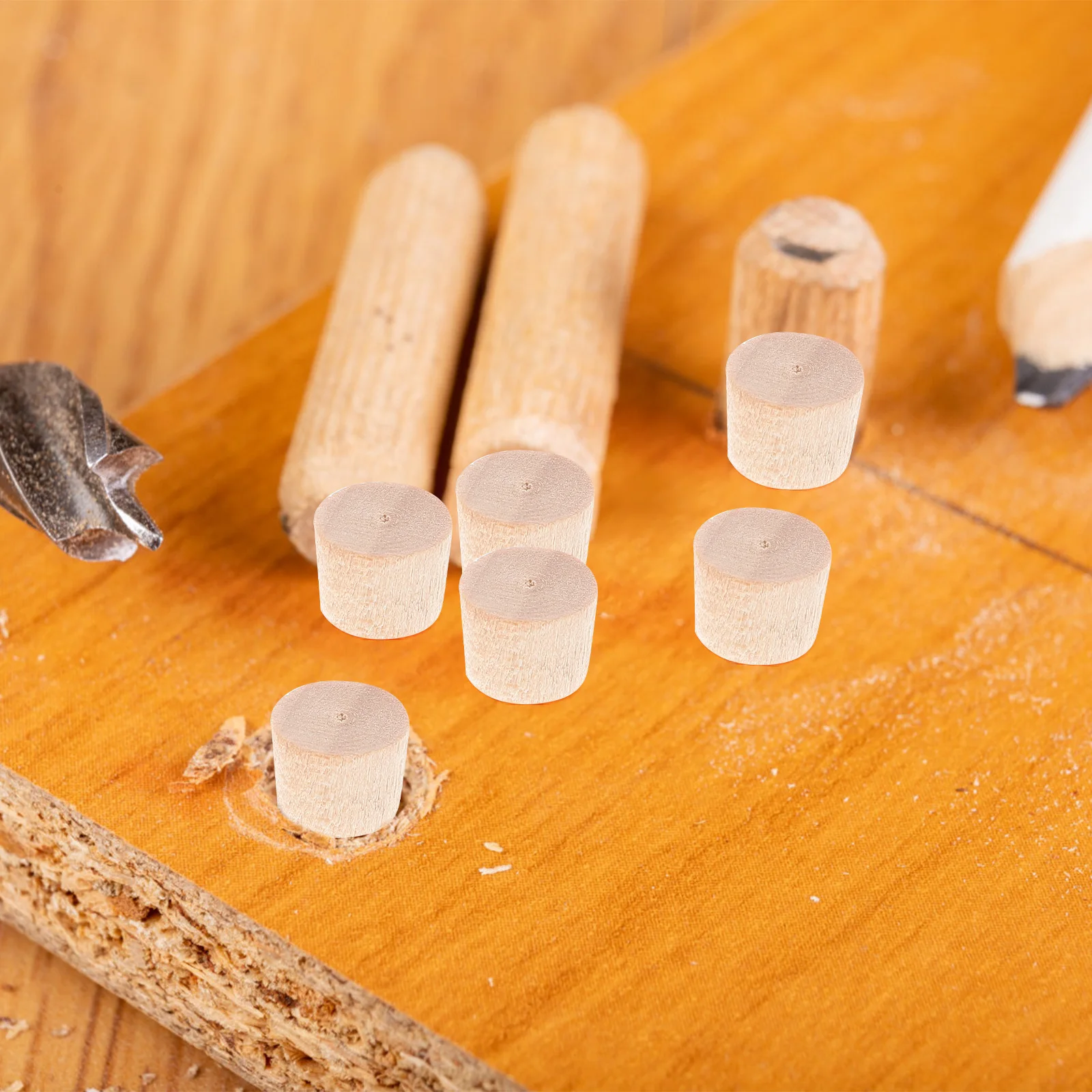 

50pcs For Screw Holes Sturdy Carpenter Bee Hole Plugs Wooden Furniture Plugs Pocket Wood Plug Small Hole Plug Decorative Wood