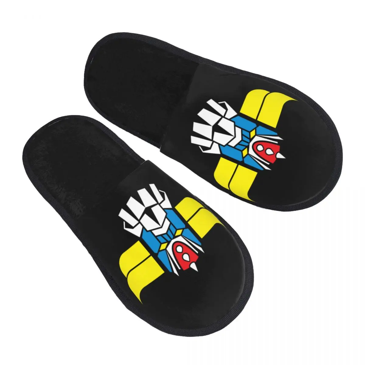

Custom Print Women Classic UFO Robot Grendizer House Slippers Cozy Warm Memory Foam Fluffy Slipper Indoor Outdoor Shoes