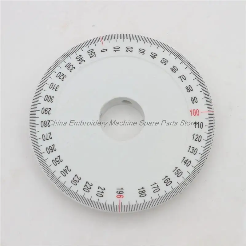 1PCS Dial Outer Diameter 10.7cm 8cm Aluminum Plastic Dial for Tajima Barudan Swf Feiya Zsk Happy Domestic Computer Embroidery