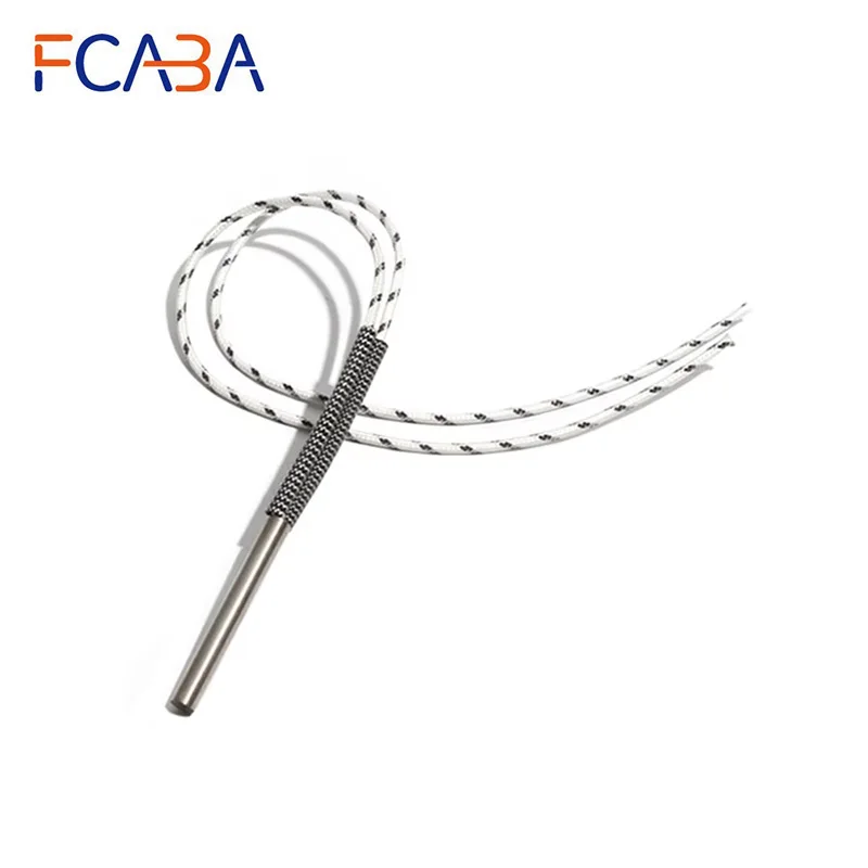 FCABA 5PCS 8mm 80~95mm 316SUS Heating Tube 110V/220V/380V Tubular Cartridge Heater 260W/270W/280W/300W/310W Electric Element