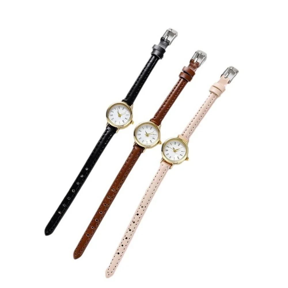 Luxury Women Watches Simple Design Leather Watch Ladies Quartz Wristwatch Female Small Round Dial Clock Gifts Montre Femme Часы