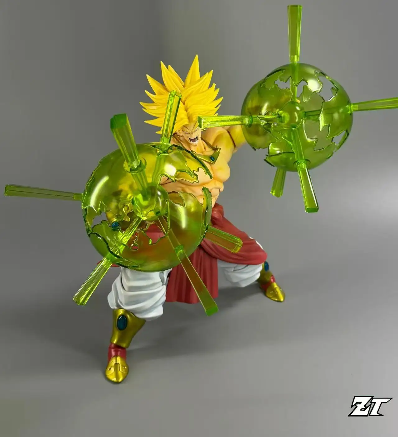 Em Estoque: Boneco de Ação ZT Studio Broly Dragon Ball Z ZT01 ZT02