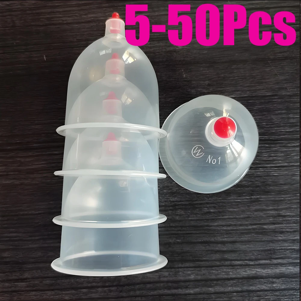

Disposable Vacuum Cupping Set with Suction Pump for Home Massage Health Care Plastic Beauty Spa Tool Kit