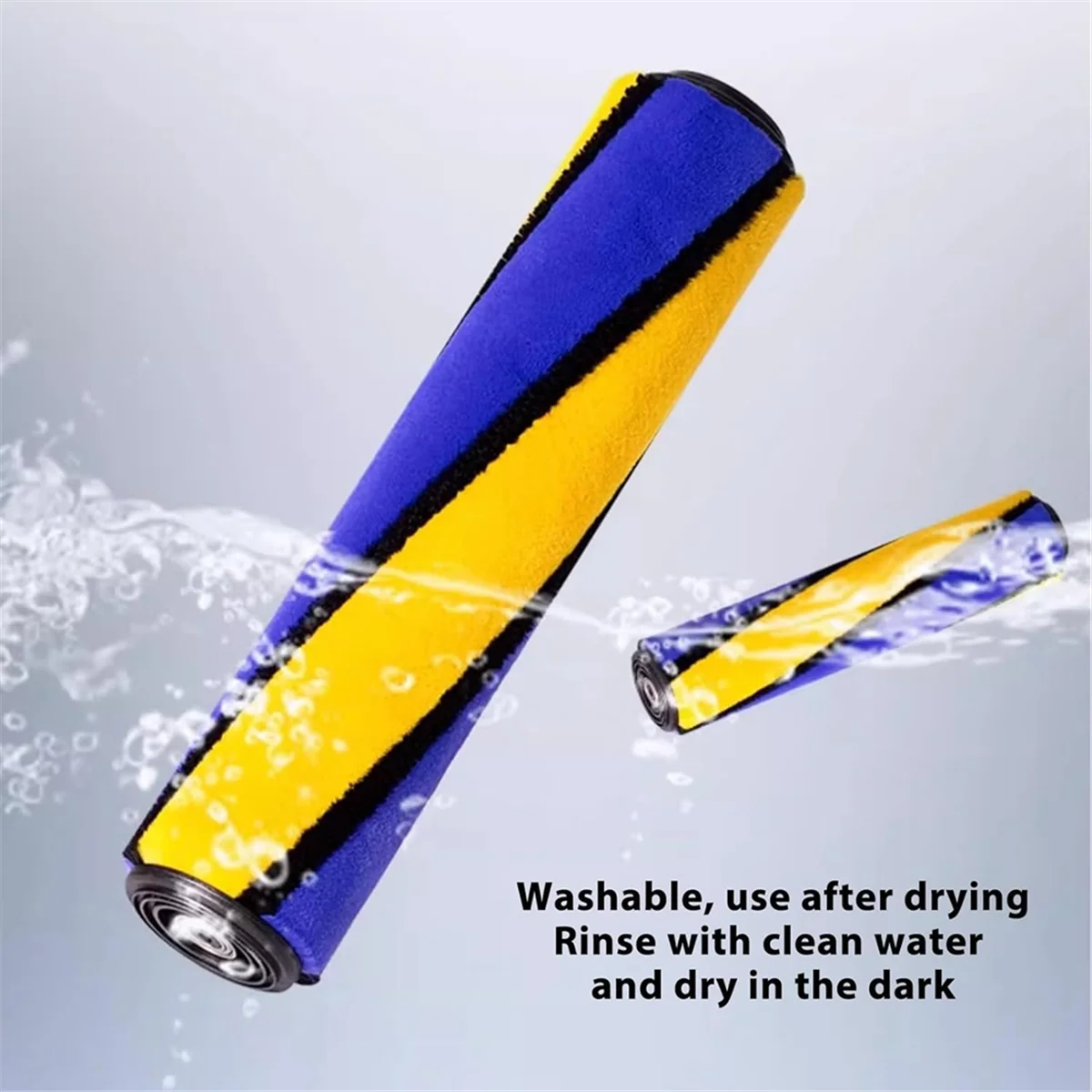 Roller Brush Replacement for V7 V8 V10 V11 V15 Vacuum Cleaner Parts Hardwood Floor with Green Dust