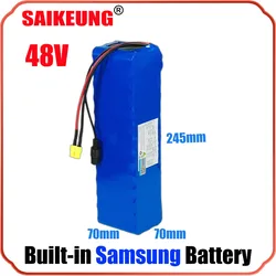 48v 20ah electric bike battery  e bike akku batterie velo 30ah bateria do roweru 40 aostirmotor s07-b ebike 1000w motor 48v 50ah