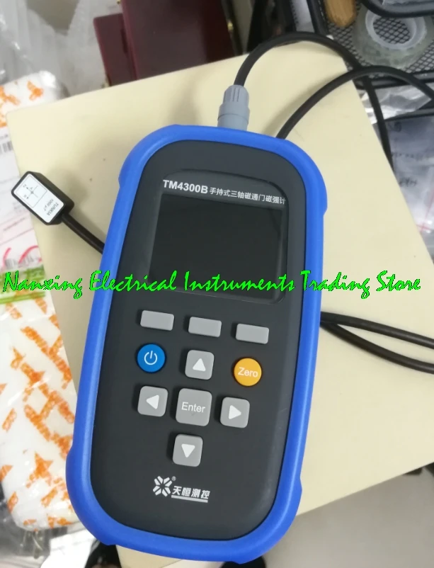 TM4300B สามแกน Fluxgate Magnetometer XYZ แกนวัดช่วง: 0-± 1000 Μt