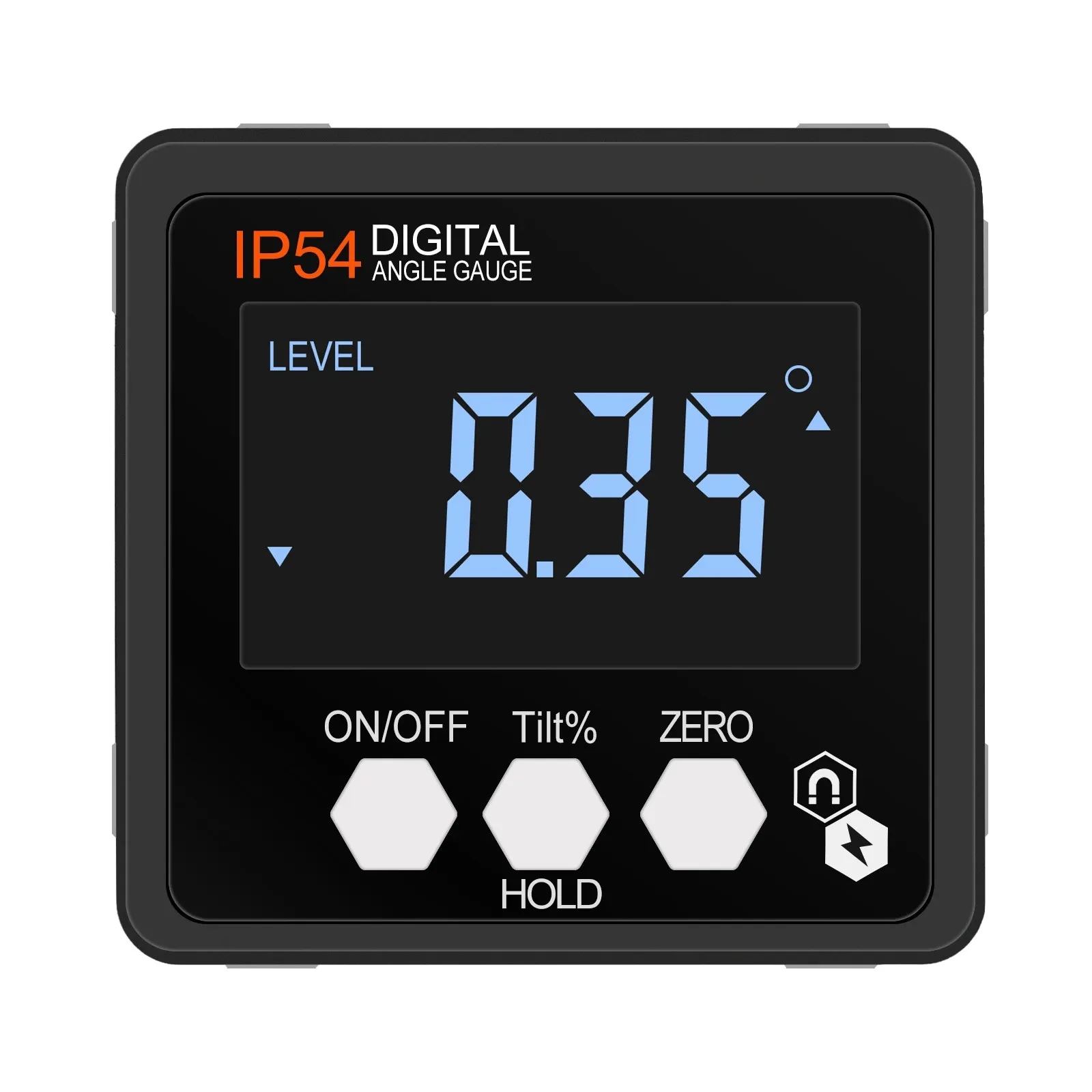 

ETOPOO 4*90° Digital Protractor Inclinometer Level Box Digital Angle Finder Bevel Box With Magnet Base