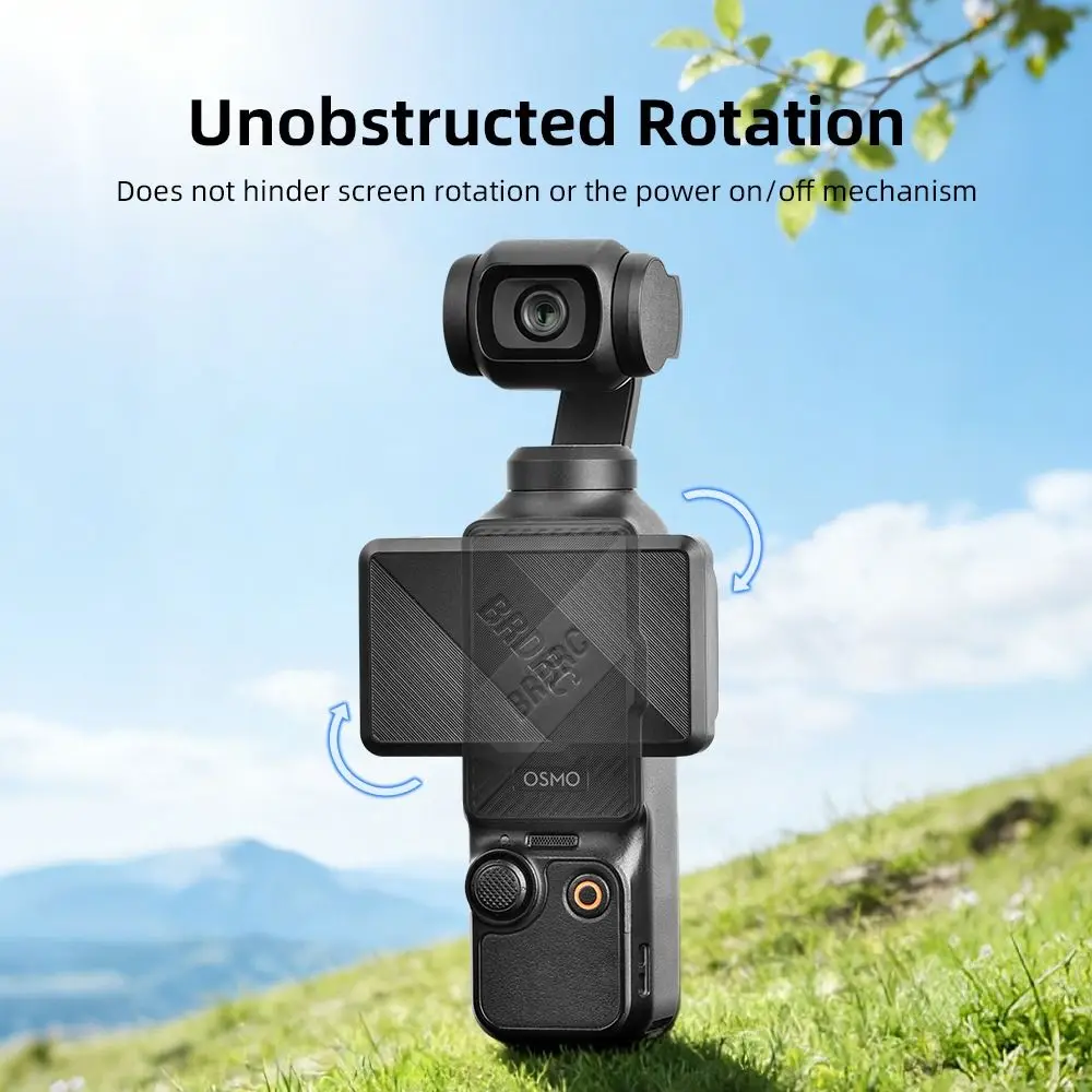 Foldable Screen Sun Shade Quick Release Magnetic Sun Hood Lightweight Screen Sunshade Hood for DJI Osmo Pocket 3/4/4P