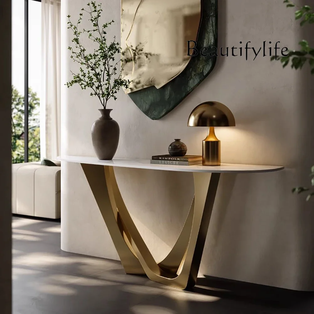 

BJ Luxury Beauty Console Table Design Living Room Modern Elegant Console Table Trendy Classic Wohnzimmer Tische Modern Furniture