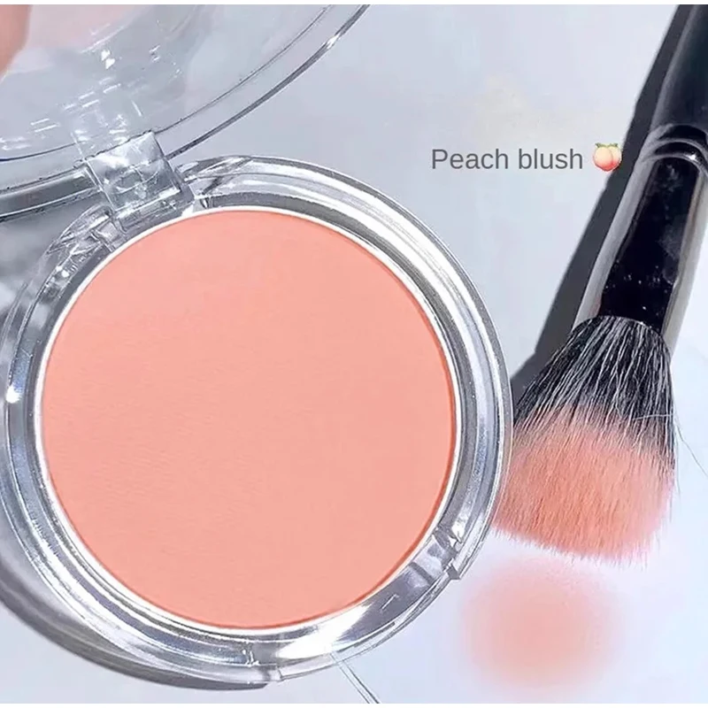 Impermeável Single Color Matte Blush, Natural Bochecha Tint, Ilumine o rosto, Face Contorno Cosméticos, Maquiagem Feminina Suave