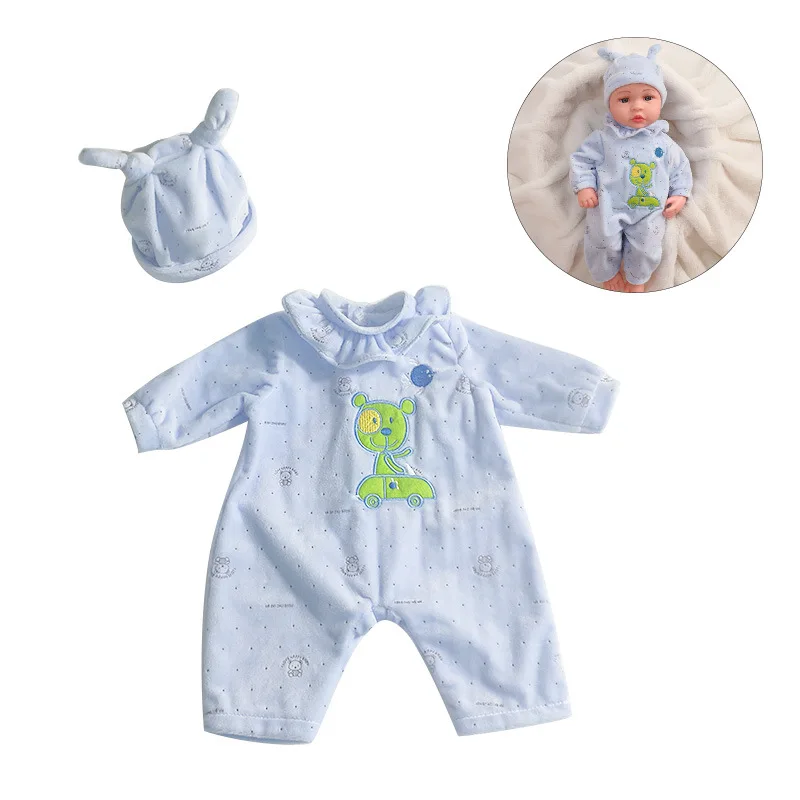 

47cm realistic baby rebirth doll accessories clothing dress-up set Children's toys gift