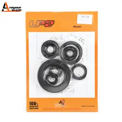 Areyourshop 8pcs for Honda CR250R 1988 CR250R CR 250 R 1989-1991 CR500R CR 500R 1989-2001 2000 Complete Engine Oil Seal Kit