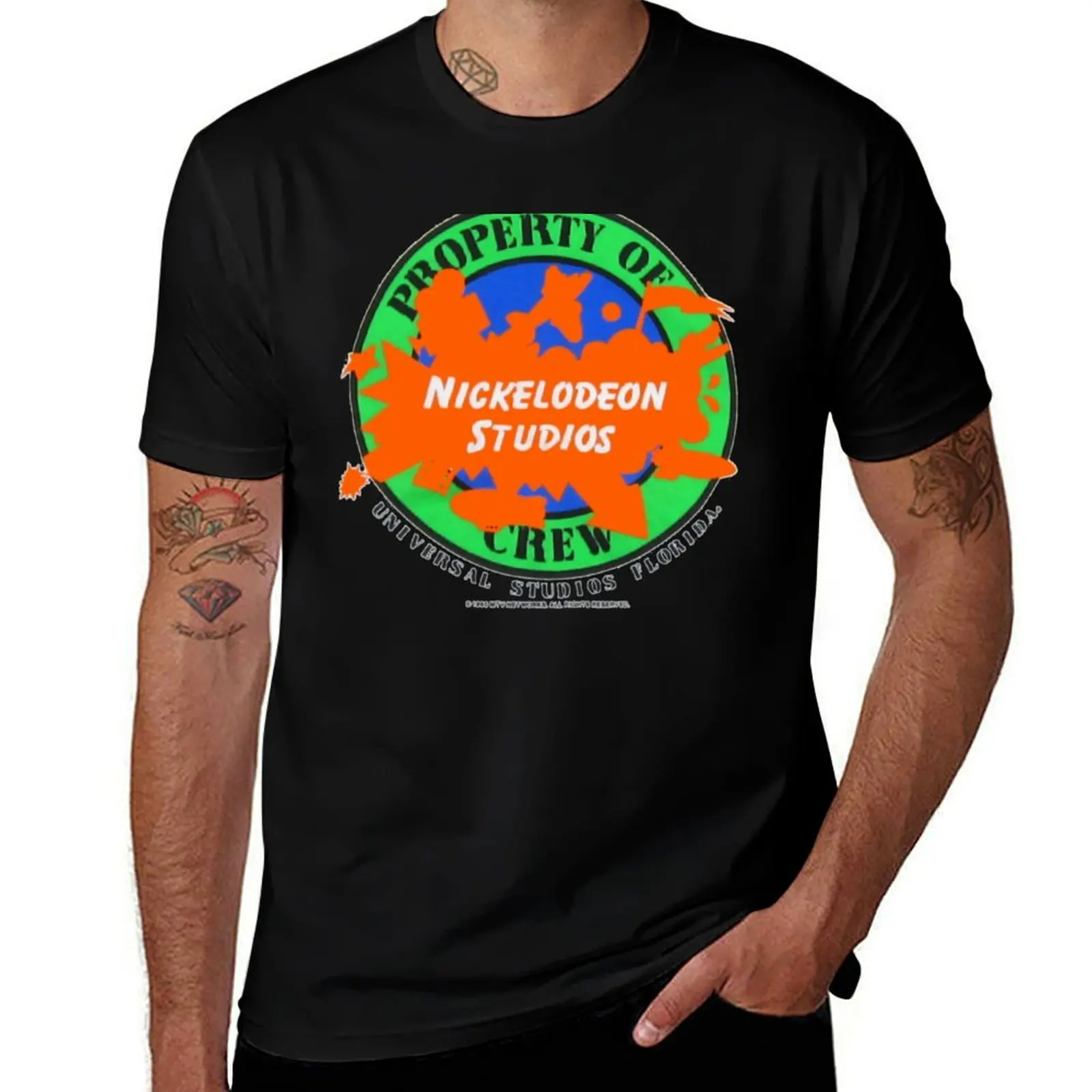 Nickelodeon Studios Property Of Crew (Updated) T-Shirt Plus Size Summer Casual T-Shirt