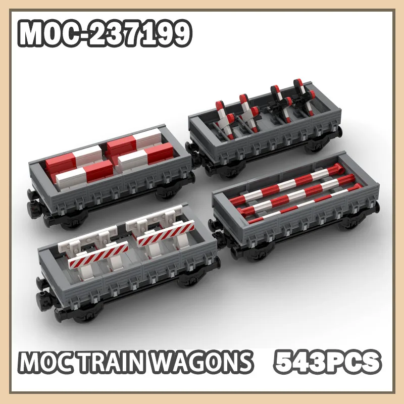 

Moc-237199 City Train Building Block Assembling Track Accessories Small Particles Building Blocks Children's Creative Gifts