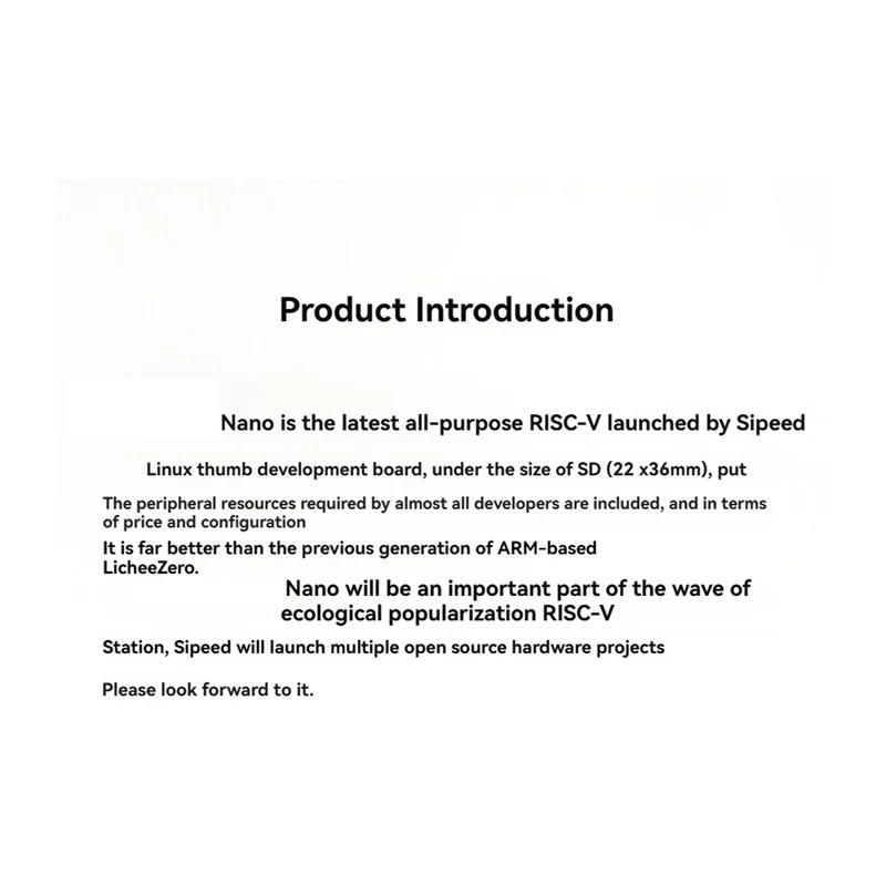 Exquisite-Licheerv Nano WIFI+Ethernet Development Board WIFI6 BT5 RISCV Linux Open Source Module For Raspberry Pi 22 Pin Camera