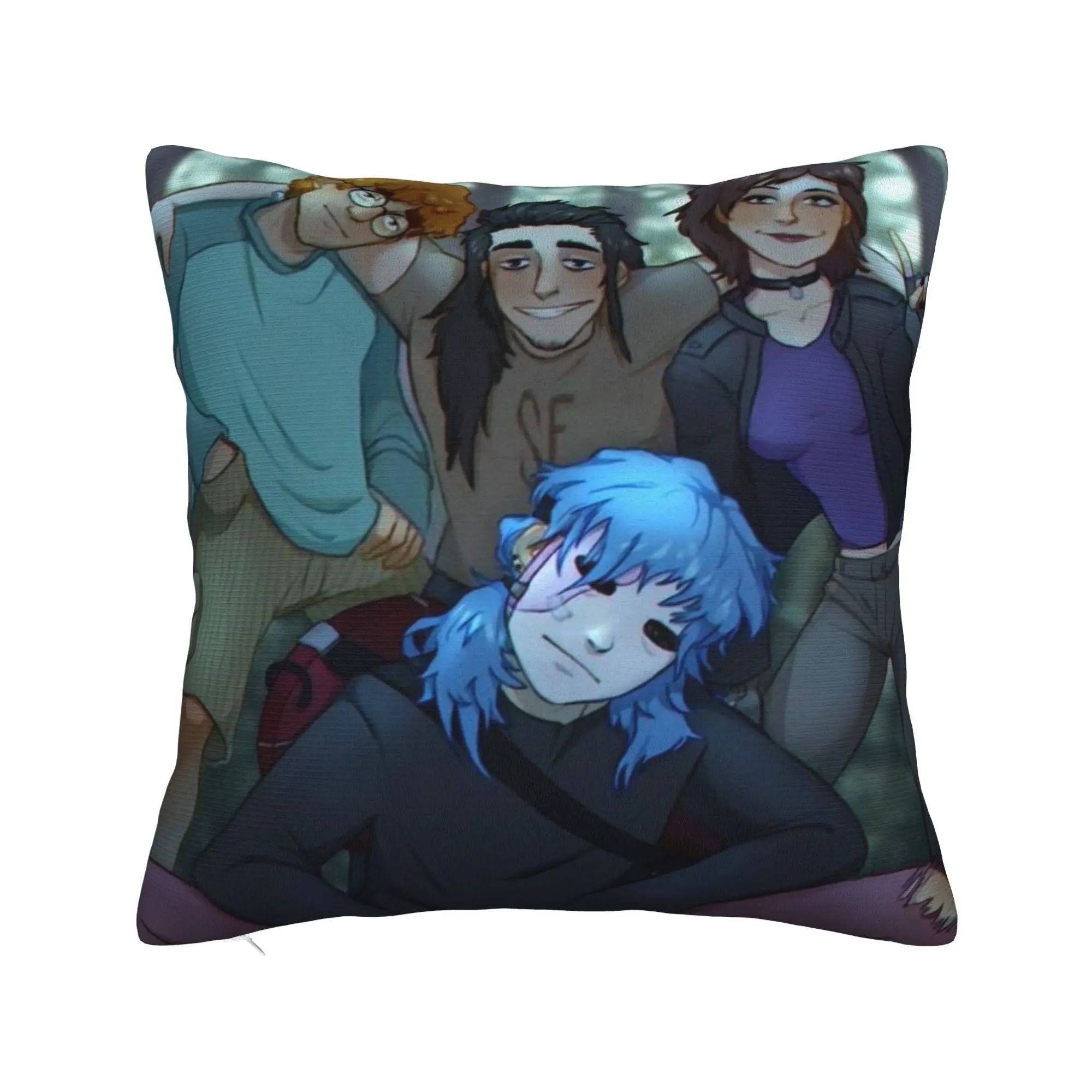 Sally Face Sal Fisher Pillow Cover  Novelty Pillow Case For Sofa Home Decor Comfy Cushion Cover Birthday Present