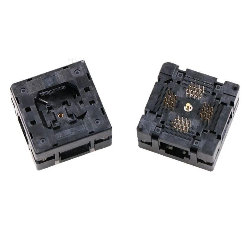 QFN48 IC Burning Seat Adapter Testing Seat Test Socket Test Bench 790-42048-101T QFN-48(56)BT-0.5-01-00