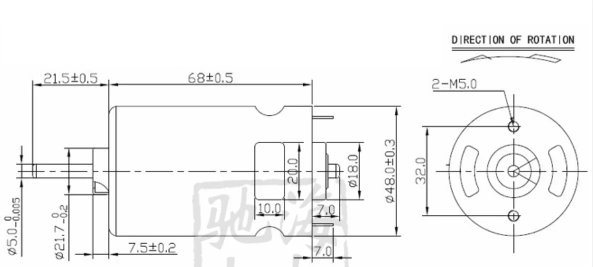 Imagem -06 - Micro Chrrs887 dc Motor de Escova de Carbono Alta Potência 18v 23500rpm High Torque Rolamento de Esferas Completo Ventilador para Combate Robô