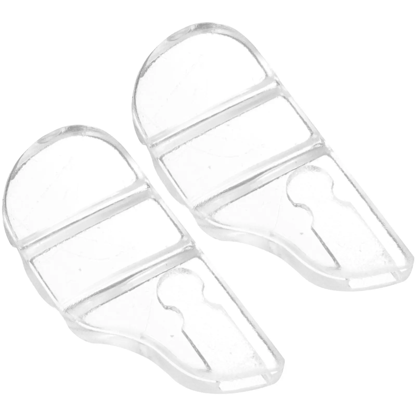 1Pair Universal Glasses Nose Pads Soft Comfortable Nose Cushions Non-Slip Grip Replacement for Eyeglasses Sunglasses Flat Frame