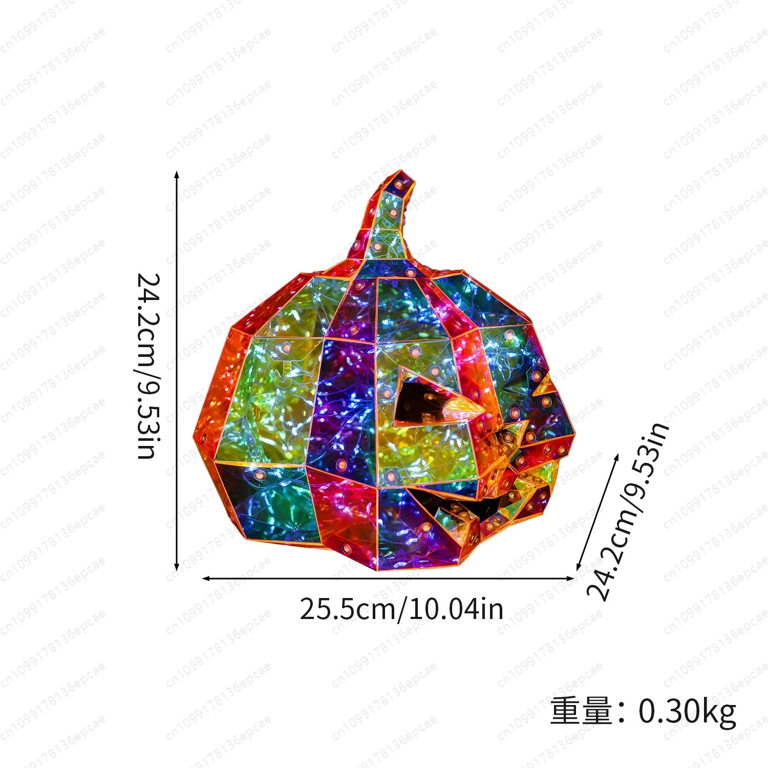 Popular Symphony Glowing Pumpkin Lantern Halloween Party Pumpkin Ghost Night Light Creative Gift Ornament