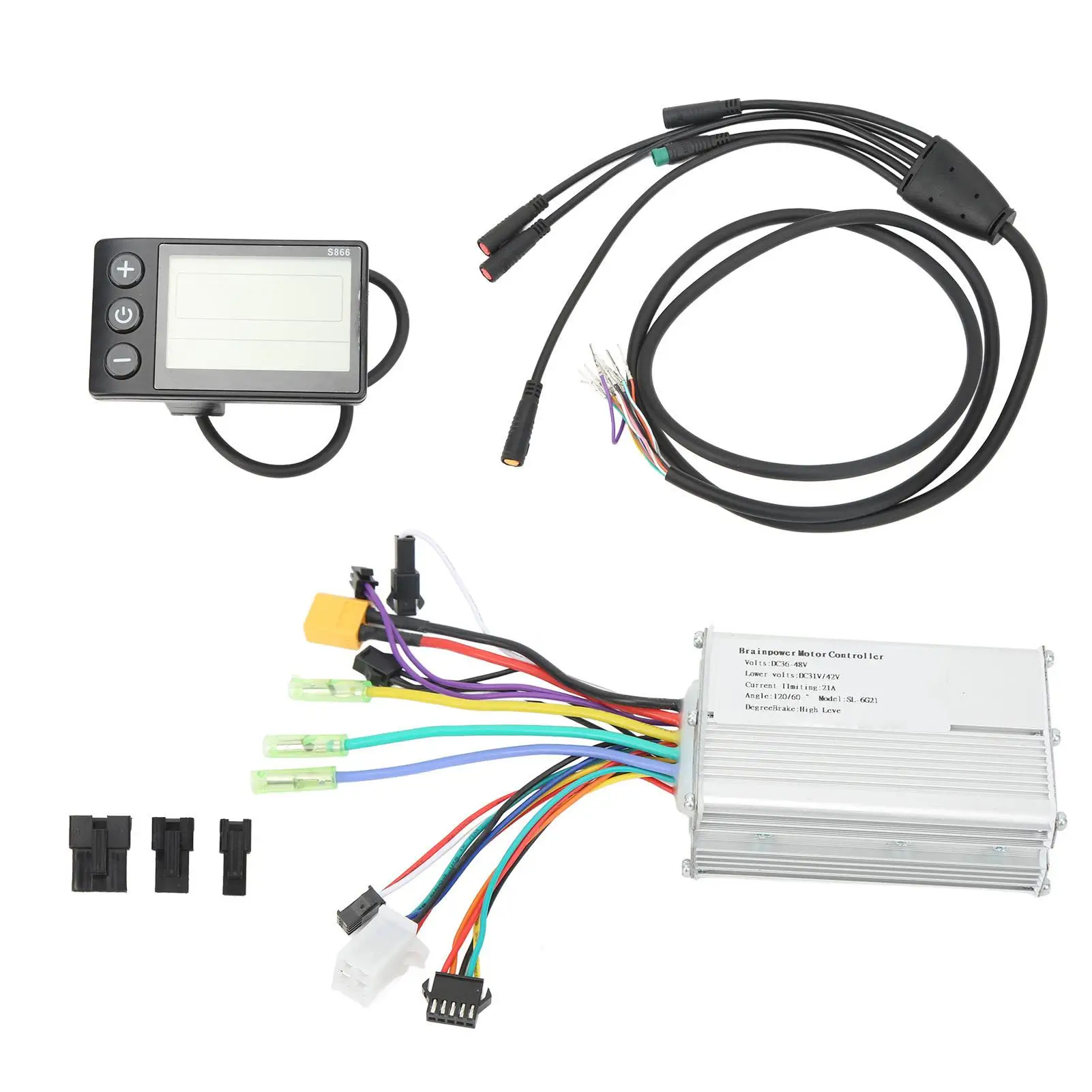 1000W Electric Scooter Motor Controller Kit 36V-48V with Real-Time Display for Efficient for maintenance