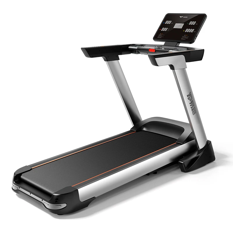 

High Quality Semi Commercial Treadmill 1360x520mm Running Area HD Screen Motorized Electric Running Machine With APP