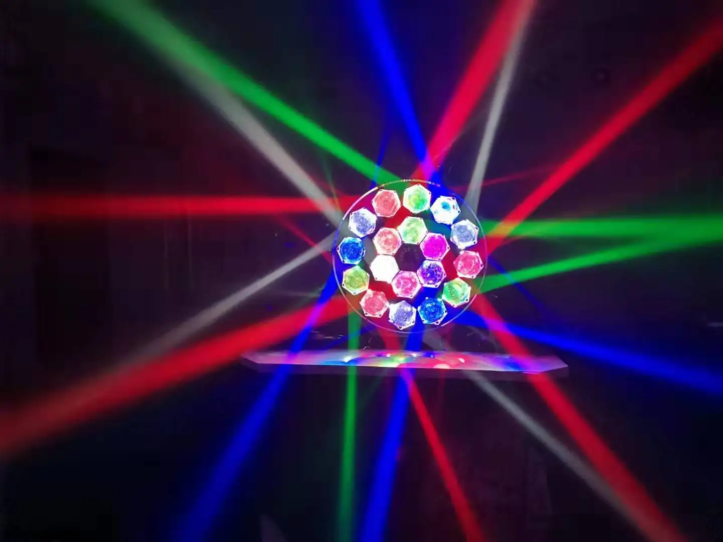 18X10W Rgbw 4In1 Flat Led Bee Eyes Par Can Light For Dj Stage Event Wedding Party Lighting