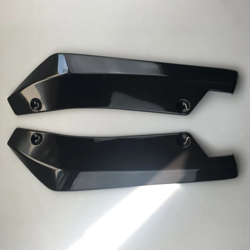 Car Bumper Front and Rear Lip universal Spoilercorn Diffuser Splitter Carbon Fiber Fender Scratch Protector Side Skirt Extension