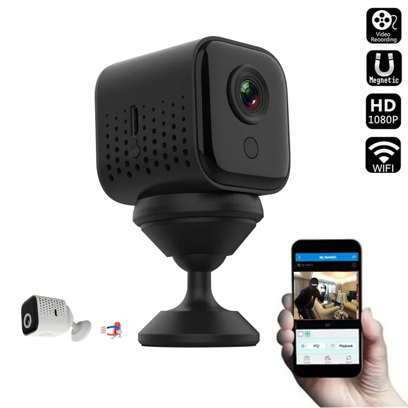 

Full HD 1080P A11 Mini Camera Wifi IP Night Vision Security Micro Camera Smart Home Safety Monitor Video DVR Micro Camcorders