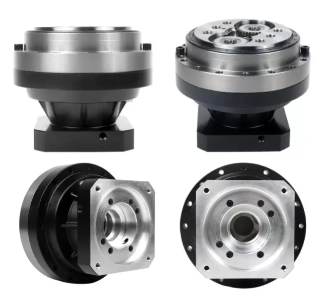 Peredam Gearbox Rv Sambungan Lengan Robot Presisi Torsi Tinggi Roda Pin Sikloidal Roda Gigi Reduksi Harmonik