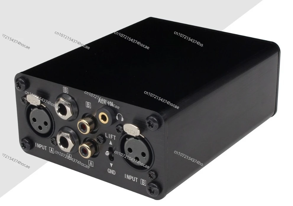 Professional Audio Signal Isolation Device with XLR Interface Efficient Ground Loop Noise Eliminator