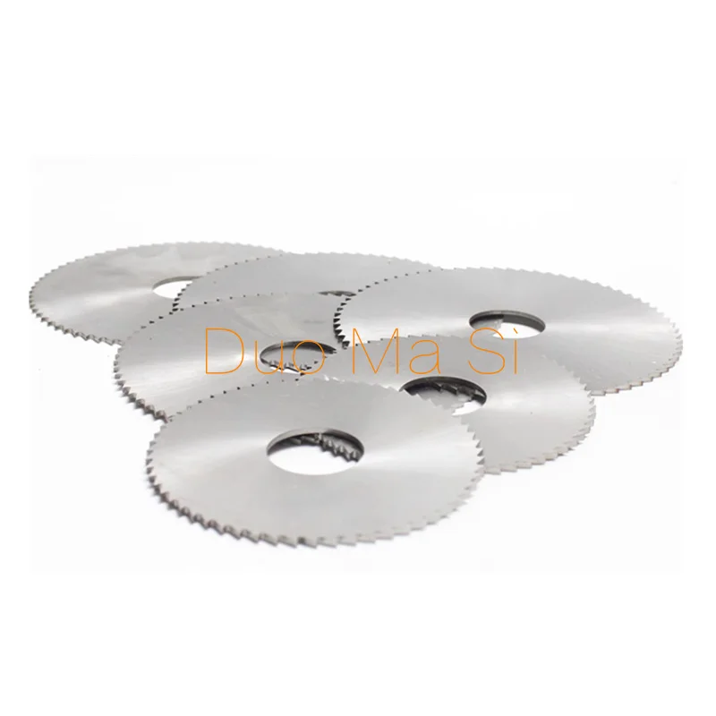 Imagem -03 - Hss Fresa Cortador de Entalho 40 mm 50 mm 60 mm 75 mm 80 mm 100 mm 125 mm Espessura 0.2 Mm4.0 mm 1pc 5pc Viu Lâmina Fresa Cortador