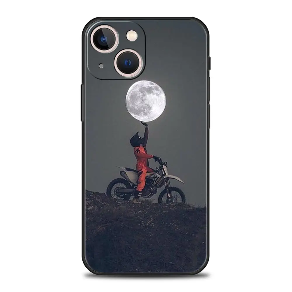 Funda de teléfono deportiva para Moto Cross, carcasa para iPhone, Apple 15, 14, 13 Pro Max, 12, 11 Mini, 7, 8 Plus, XR, XS, X, SE, 2020