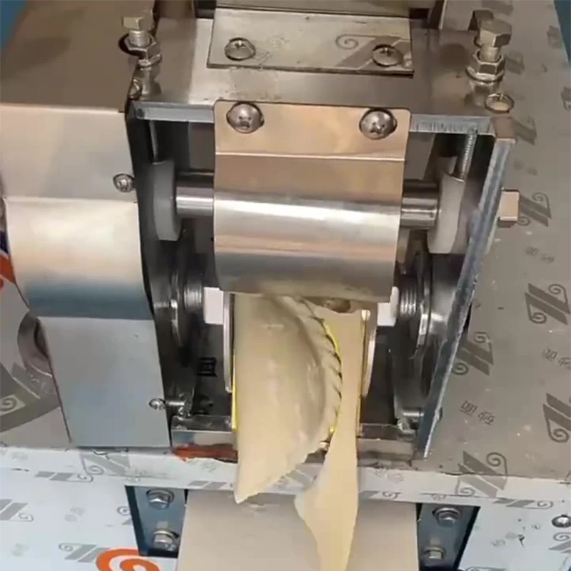 Model 80 Volautomatische Curry Dumpling Forming Machine Vierkante Pot Sticker Mold voor commerciële keuken (aangepast)