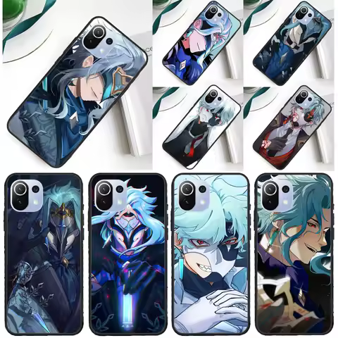 Genshin Impact Dottore Cover For Xiaomi 14 Ultra 13 11T 12T 13T 14T Pro POCO X7 X6 Pro X3 X5 F3 F5 M6 F6 Pro Case