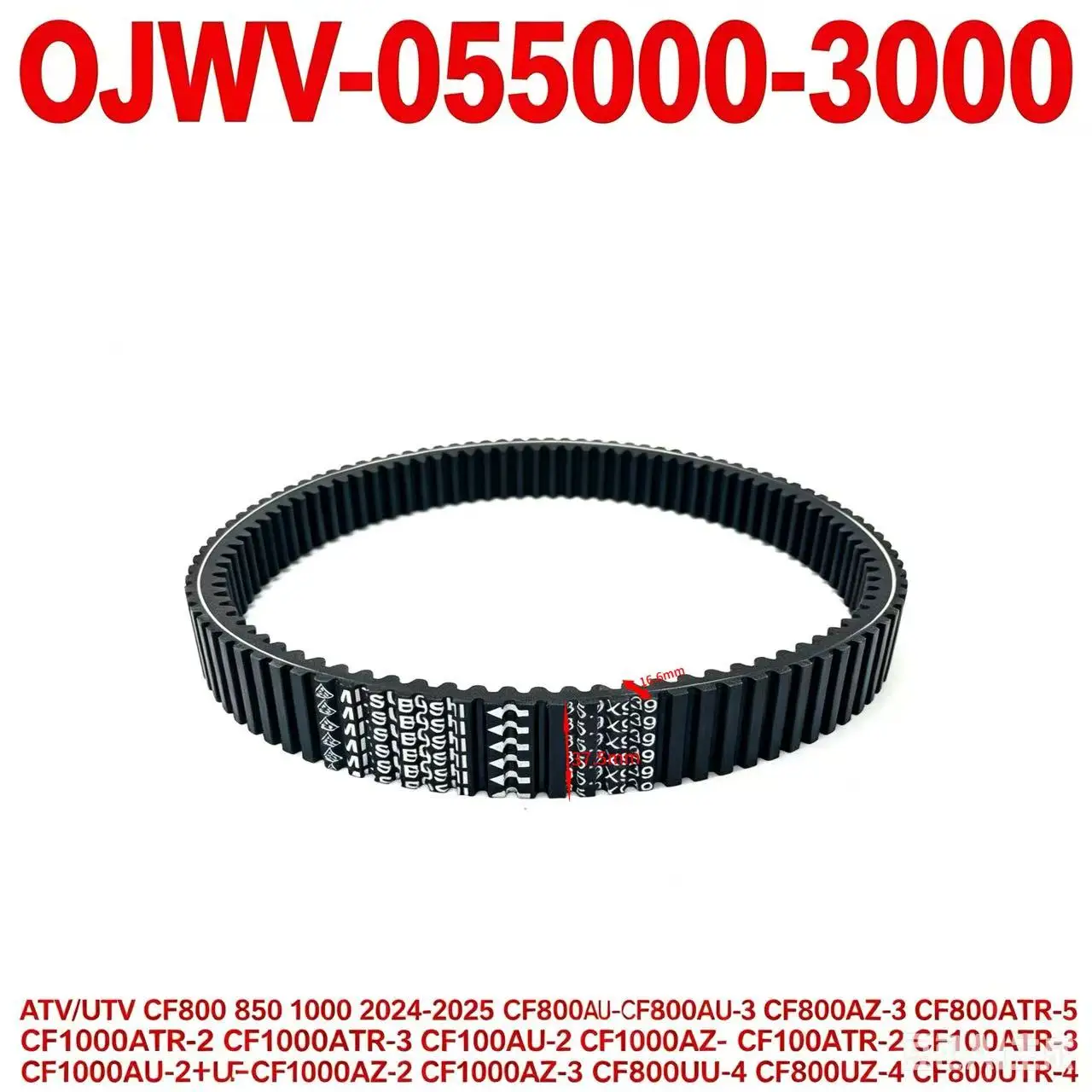 CV Drive Belt Fit for CF Moto CF800 CF850 CF1000 ATV UTV OEM OJWV-055000-3000