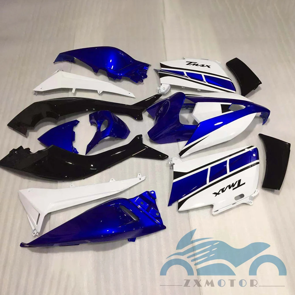 New Full Fairing Kit For Yamaha TMAX530 Tmax 530 T-max530 2012 2013 2014 blue white cowling